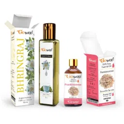 GoWoo 2 Pcs 10ml Natural Undiluted Therapeutic Grade Frankincense Serrata Aroma Oil &a; 100ml Bhringraj Carrier Oil Set, GWOC574-P21+P170-picture-42
