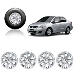 Auto Pearl 4 Pcs 15 inch Car Wheel Cover Set for Maruti Suzuki SX4-22