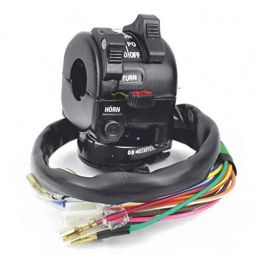 Uno Minda LHS Handle Bar Switch for Yamaha RXG, RX-135, Crux Eco &a; RXZ, SW-0714M-image-84