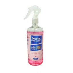 Genesis Germ Control 500ml 70% Ethyl Alcohol Based Rose Hand Sanitizer, GGC500MLROSE (Pack of 5)-image-53