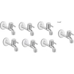 Prestige Turbo Stainless Steel Chrome Finish Long Body Bib Cock with Wall Flange (Pack of 7)-image-31