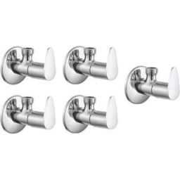 IRIS Slite Brass Chrome Finish Angle Cock (Pack of 5)-47