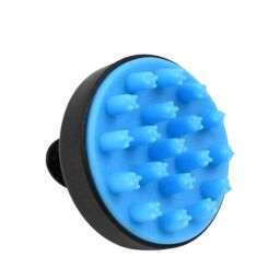 DeoDap Plastic &a; Silicon Multicolour Hair Scalp Massager Shampoo Brush Comb, 13199-picture-33