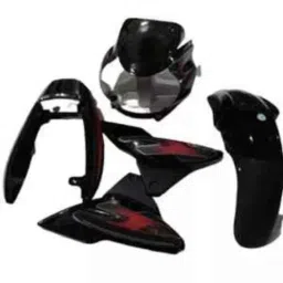 Ultra Black &a; Red Full Body Kit for Bajaj Discover 135Cc U25, ULT-GBZSTC-picture-11