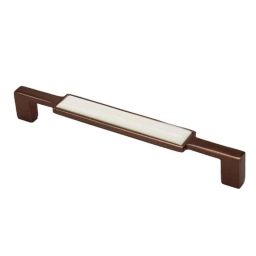 RAB 224mm Zinc Rose Gold &a; White Drawer Pull Handle, 301 (Pack of 2)-image-112