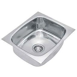 Zesta 22x18x10 inch Stainless Steel Chrome Finish Silver Oval Bowl Kitchen Sink-image-25