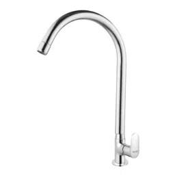 Ruhe Demure Brass Chrome Finish Swan Neck Faucet with 20 inch Round Swivel Spout, 11-0313-RL-picture-32