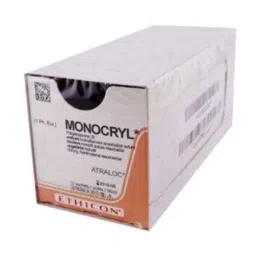Ethicon W3664 12 Pcs Violet Monocryl Poliglecaprone 25 Suture Box, Size: 70 cm-picture-21