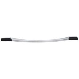 Aquieen 288mm Malleable Chrome Black Wardrobe Cabinet Pull Handle, KL-715-288-CP (Pack of 2)-picture-47