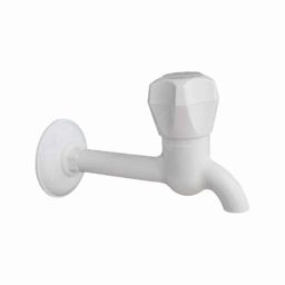 APL Apollo Continental PTMP White Long Body Bib Cock with Flange, TP004-picture-7