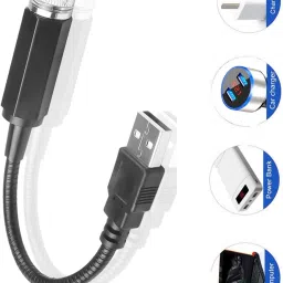 360 Degree Flexible USB Star Light Car Ambient Light Compatible with Laptop Shower Laser Light-45