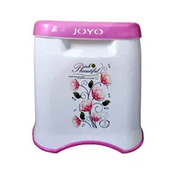 Joyo Big Super Plastic Pink Bathroom Stool with Free Lasaani 1000ml Water Bottle-image-20