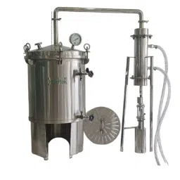 HM Herbals 100 Litre Stainless Steel Small Distillation Unit, HM100-26