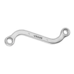 Baum 10x11mm Chrome Vanadium Steel S Type Ring Spanner, Art-63-picture-39