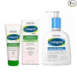 Cetaphil 250ml Gentle Skin Cleanser &a; 2 Pcs 100g DAM Daily Advance Ultra Hydrating Lotion Combo-5