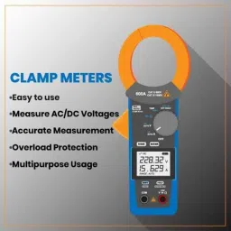 Metravi DT-7250 4 Digits Jaw Opening Digital Clamp Meter image 5
