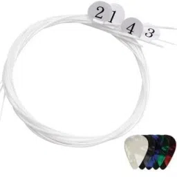 4 Nylon Ukulele String Set Replacement for Soprano Concert Tenor 1-A,2-E,3-C,4-G Concert Ukelele Strings-picture-6