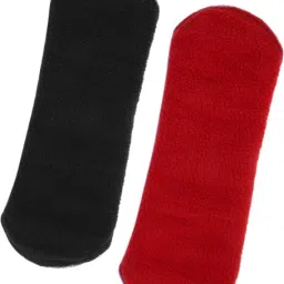 (Pack of 2)Multicolor Cloth Maxi Washable And Reusable Heavy Flow Night Day Pad Sanitary Pad-16
