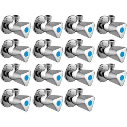 Senkiddpro Triangle Stainless Steel Chrome Finish Wall Mounted Angle Cock (Pack of 15)-image-11