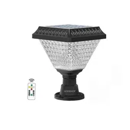 Homehop 10W ABS Black Outdoor Main Gate LED Solar Light, HHSOL-13-picture-24
