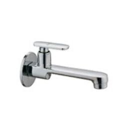 Evic Polo Stainless Steel Chrome Finish Silver Wall Mounted Long Body Tap (Pack of 4)-image-44