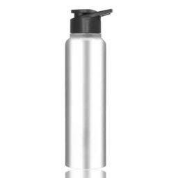 VOIK 750ml Stainless Steel Matt Finish Grey Sipper Fridge Water Bottle, R-MATTE-image-58