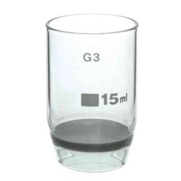 ABGIL 15ml Borosilicate Glass Gooch Crucible with Sintered Disc, ABG1103-24