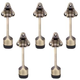 Atom DS003 Brass Antique Finish Door Stopper (Pack of 5)-13