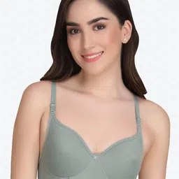 Designer Bugs Full Coverage Seamless Lightly Padded Cotton T-shirt Bra All Day Comfort-picture-25