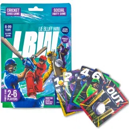 LBW (Lie-Bluff-Win) Cricket Themed Card Game (2-6 Player) for Parties/Match Days-image-48