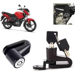 Auto Pearl Steel Black Disc Brake Lock, Lock_231-picture-4