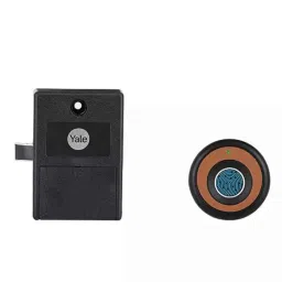 Yale Black Fingerprint Biometric Wardrobe Lock for Home &a; Office Use, YLDRPB- BR-picture-30