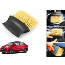 Auto Pearl Nylon Beige Car Dashboard Dust Cleaner Brush for Xcent-picture-11