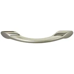 Aquieen 96mm Malleable SS Matte Wardrobe Cabinet Pull Handle, KL-707-96-SS (Pack of 2)-picture-31