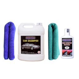 Indopower Ff798 Car Shampoo, 2 Pcs Car Cloth, Scratch Remover Kit, AHh800-image-99