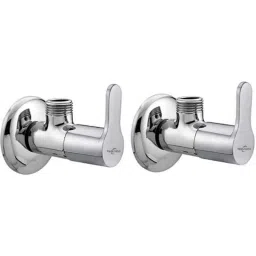 Neelkund Marc Stainless Steel Silver Chrome Plated Angle Valve (Pack of 2)-picture-46