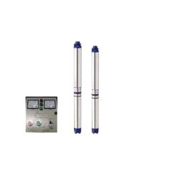 Jindal 2HP 15 Stage Pure Copper Oil Filled Single Phase Submersible Pump Set with Control Panel-2