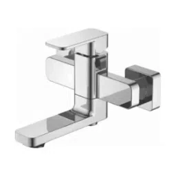 Cera Ruby Wall Mounted Stainless Steel Chrome Finish Single Lever Wall Mixer, F1005414-image-22