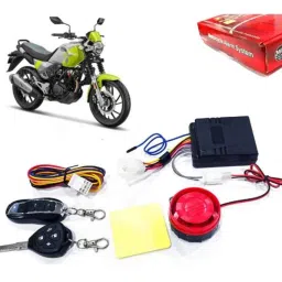 Auto Pearl 12V Black Two-Way Anti Theft Motorcycle Alarm Kit with 2 Pcs Remote for MotoCorp XPulse 200T-picture-32