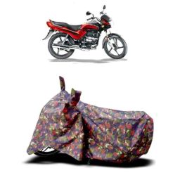 Winted Polyester UV &a; Water Resistant Bike Body Cover for Hero Honda Passion Plus , WIN-P-035-37