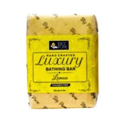 Big Pure 125g Lemon Paraben Free Hand Crafted Luxury Bathing Bar-picture-2