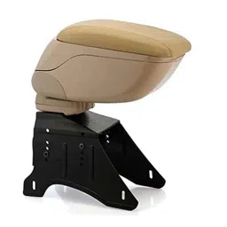 Auto Pearl Plastic Beige Car Armrest for Honda Amaze-48