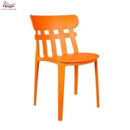 Rose Aux 41x44x81cm Orange Medium Back Plastic Chair-image-53