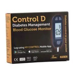 Control D Glucometer Kit with 10 Strips (Pack of 3) image 3