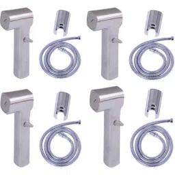Prestige Jazz Brass Chrome Finish Health Faucet Set (Pack of 4)-picture-12