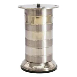 RAB 2 inch Stainless Steel Silver Tuton Finish Sofa Leg (Pack of 2)-image-18