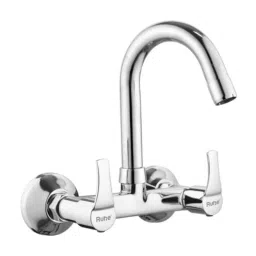 Ruhe Euphoria Brass Chrome Finish Sink Mixer with 12 inch Round Swivel Spout, 11-0414-RS-image-73