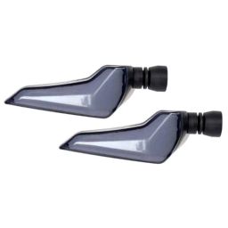 AllExtreme EXUIB2Y 2 Pcs Blue &a; Amber Turn Signal Blinker Indicator Light Set-picture-29