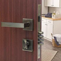 Voltizi Stainless Steel 4 Bullet Pin Mortise Door Lock Set with 3 Keys, LB1007-image-11