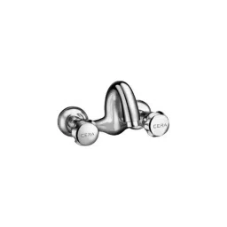 Cera Ocean Half Turn Chrome Finish Wall Mixer, F3001405-image-68